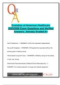 Health Policy & Management &lpar;HPM101&rpar; &ndash; Evolution of American Healthcare &lpar;65 Questions&rpar; &vert; Insurance History&comma; Reform Acts&comma; Payment Models