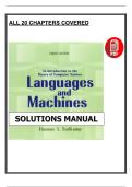 Languages and Machines&colon; An Introduction to the Theory of Computer Science &lpar;3rd Edition&comma; 2005&rpar; &ndash; Solutions Manual &ndash; Sudkamp
