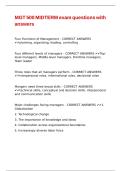 MGT 500 MIDTERM exam questions with answers&period;