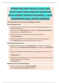 UCONN PNB 2264 Practical 2 Exam 2025  STUDY GUIDE 2026 COMPLETE QUESTIONS  WITH CORRECT DETAILED ANSWERS &vert;&vert; 100&percnt;  GUARANTEED PASS <RECENT VERSION>