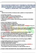 NR 565 ADVANCED PHARMACOLOGY FUNDAMENTALS MIDTERM EXAM  &lpar;MOCK EXAM&rpar; NEWEST 2026 ACTUAL EXAM QUESTIONS AND CORRECT  DETAILED ANSWERS &lpar;VERIFIED ANSWERS&rpar; ALL ANSWERED&sol; ALREADY  GRADED A&plus; &vert; BRAND NEW&excl; &vert; 100&percnt; GUARANTEED PASS 