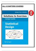 Statistical Design &lpar;1st Edition&comma; 2008&rpar; &ndash; Solutions to Exercises &ndash; Casella
