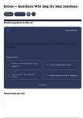 Extron &ndash; Questions With Step By Step Solutions
