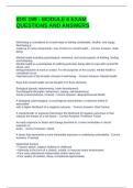 IDIS 199 - MODULE 6 EXAM QUESTIONS AND ANSWERS