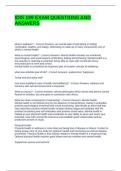 IDIS 199 EXAM QUESTIONS AND ANSWERS