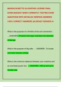 MASSACHUSETTS 2A HOISTING LICENSE FINAL  EXAM 2026&sol;2027 BANK CURRENTLY TESTING EXAM  QUESTIONS WITH DETAILED VERIFIED ANSWERS  &lpar;100&percnt; CORRECT ANSWERS &vert;&vert;ALREADY GRADED A&plus; 
