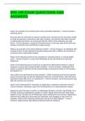 IDIS 199 EXAM QUESTIONS AND ANSWERS