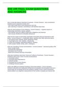 IDIS 199 FINAL EXAM QUESTIONS AND ANSWERS