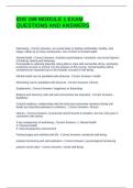IDIS 199 MODULE 1 EXAM QUESTIONS AND ANSWERS