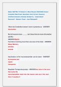 Galen A&P NU-110 Exam 4 &vert;&vert; Most Recent 2025&sol;2026 Actual  Complete Real Exam Questions And Correct Answers  &lpar;Verified Answers&rpar; Already Graded A&plus; &sol; Guaranteed   Success&excl;&excl; &sol; Newest  Exam &sol; Just Released&excl;&excl;