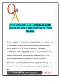 MHA 710 &ndash; Health Economics & Policy &vert; Exam 3 &lpar;85&plus; Questions&rpar; &vert; Medicare&comma; Pharma&comma; Patents & Pricing &vert; 2025&sol;2026 &vert; Louisiana State University
