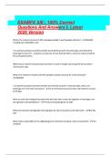 EXAMFX SIE &vert; 100&percnt; Correct  Questions And Answers &vert;&vert; Latest  2026 Version 
