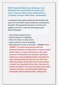 HURST Fundamental QBank Exam&comma; Most Recent  Exam  2025&sol;2026 Actual Complete Real Exam Questions And       Correct  Answers &lpar;Verified Answers&rpar; Already Graded A&plus;                      &sol; Guaranteed  Success&excl;&excl; &sol; Newest  Exam &sol; Just Released&excl;&excl;