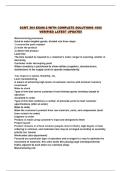 SCMT 364 EXAM 2 WITH COMPLETE SOLUTIONS 100&percnt; VERIFIED LATEST UPDATE&excl;&excl;