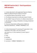 MDCB Practice Set 2 - Test 6 questions with answers&period;