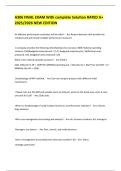 A306 FINAL EXAM With complete Solution RATED A&plus; 2025&sol;2026 NEW EDITION 