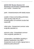 AACN CSC Review Session 5-8 Questions and Answers Updated 2026