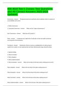 KIN 4518 Test 1 Zvosec Test Questions and All Correct Answers 2025-2026 Updated&period;