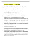 DLC II QUESTIONS & ANSWERS