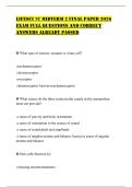 LIFESCI 7C MIDTERM 2 FINAL PAPER 2026 EXAM FULL QUESTIONS AND CORRECT ANSWERS ALREADY PASSED&period;