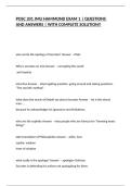POSC 201 JMU HAMMOND EXAM 1 &vert; QUESTIONS AND ANSWERS &vert; WITH COMPLETE SOLUTION&excl;&excl;