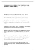POSC 201 HAMMOND EXAM &num;2 &vert; QUESTIONS AND ANSWERS &vert; 100&percnt; CORRECT