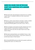 MAINE FUEL BOARD TANK SETTER EXAM SCRIPT 2026 QUESTIONS WITH ANSWERS GRADED A&plus;
