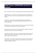 MGMT Exam 4 &lpar;2025&sol;2026&rpar; questions n answers