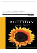 Campbell Biology 11th Edition AP&reg; Edition &ndash; Lisa A&period; Urry&comma; Michael L&period; Cain&comma; Steven A&period; Wasserman&comma; Peter V&period; Minorsky & Jane B&period; Reece &lpar;11th Edition&rpar; &ndash; Comprehensive Study Material Overview