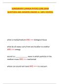 Sonography Canada &ndash; Core Bundled Exam 100&percnt; Guaranteed Success&period;