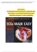 ECGs Made Easy &ndash; 6th Edition by Ahlert Test Bank Questions and Answers &lpar;All Chapters 1&ndash;10&comma; Graded A&plus; and Fully Verified&rpar;