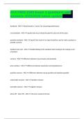 ACCTMIS 2300 Exam 3 questions well answers 2025-2026 latest update
