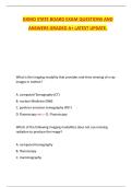 GXMO State Board Exam Questions and Answers &lpar;Graded A&plus;&comma; Latest Update&rpar;