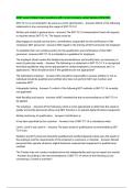 ASNT Level III Basic Exam Questions with Correct Answers Latest Update 2025&sol;2026