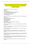 CISR&colon; Insuring Personal Auto Exposures Exam with All Correct & 100&percnt; Verified Answers &vert;Latest Update&vert; Already Graded A&plus;