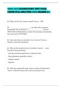 NATS 1670 EXAMINATION TEST FINAL PAPER FULL SOLUTION 2026 GRADED A&plus;&period;