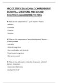 NBCOT STUDY EXAM 2026 COMPREHENSIVE EXAM FULL QUESTIONS AND SOLVED SOLUTIONS GUARANTEED TO PASS