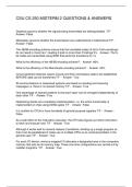 CSU CS 250 MIDTERM 2 QUESTIONS & ANSWERS