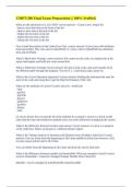 CMPT-280 Final Exam Preparation &vert;&vert; 100&percnt; Verified&period;