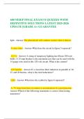 600 NEIEP FINAL EXAM 51 QUIZZES WITH DEFINITIVE SOLUTIONS LATEST 2025-2026 UPDATE &vert;GRADE A&plus; GUARANTEE