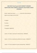 GEB 4522 Final Exam &lpar;UCF&rpar; NEWEST VERSION QUESTIONS AND CORRECT DETAILED SOLUTIONS LATEST UPDATED