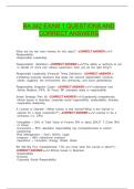 BA 342 EXAM 1 QUESTIONS AND CORRECT ANSWERS