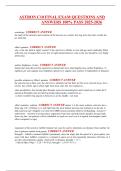 ASTRON C10 FINAL EXAM QUESTIONS AND ANSWERS 100- PASS&period; 2025-2026&period;