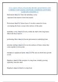 UTA A&P I&colon; FINAL EXAM DR&period; HENRY QUESTIONS AND  CORRECT DETAILED ANSWERS &lpar;VERIFIED ANSWERS&rpar;  ALREADY GRADED A&plus; 