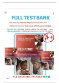 TEST BANK FOR Pediatric Physical Examination&colon; An Illustrated Handbook 4th Edition By Karen G&period; Duderstadt&comma; And Victoria F&period; Keeton&period;&vert;&vert;ALL CHAPTERS INCLUDED&period;&vert;&vert;LATEST UPDATE&sol; all chapters 1-20 fully covered