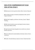 NGN ATI RN COMPREHENSIVE EXIT EXAM 2026 ACTUAL EXAM S
