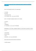 A&P HESI A2 PRACTICE TEST QUESTIONS WITH VERIFIED ANSWERS 2025-2026