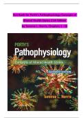 Test Bank for Porth's Pathophysiology&colon; Concepts of Altered Health States 11th Edition &lpar;North American Edition&rpar; by Tommie L&period; Norris &ndash; 2026 Latest Update &vert; Exam Prep