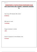 HEMISPHERE IV-RAPID STROKE RESPONSE EXAM 2026 QUESTIONS AND CORRECT ANSWERS GRADED A&plus;
