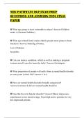 NHS PATHWAYS DLP EXAM PREP QUESTIONS AND ANSWERS 2026 FINAL PAPER
